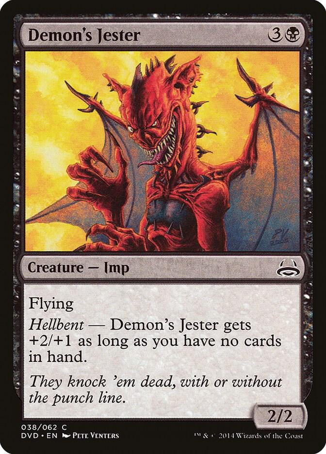 Demon's Jester 38 card from Duel Decks: Anthology