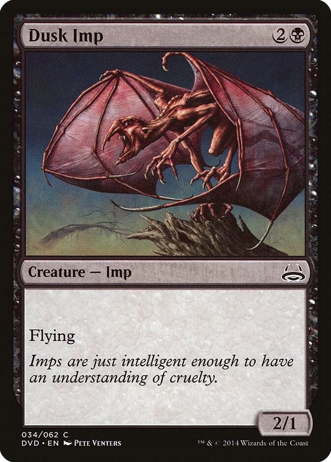 Dusk Imp 34 card from Duel Decks: Anthology