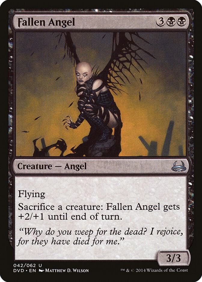 Fallen Angel 42 card from Duel Decks: Anthology
