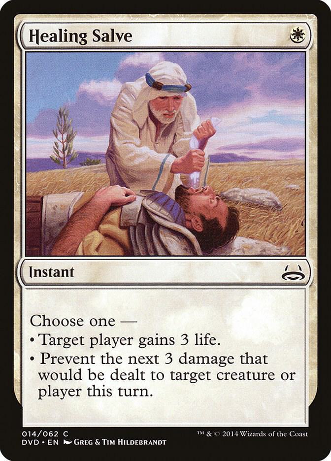 Healing Salve 14 card from Duel Decks: Anthology