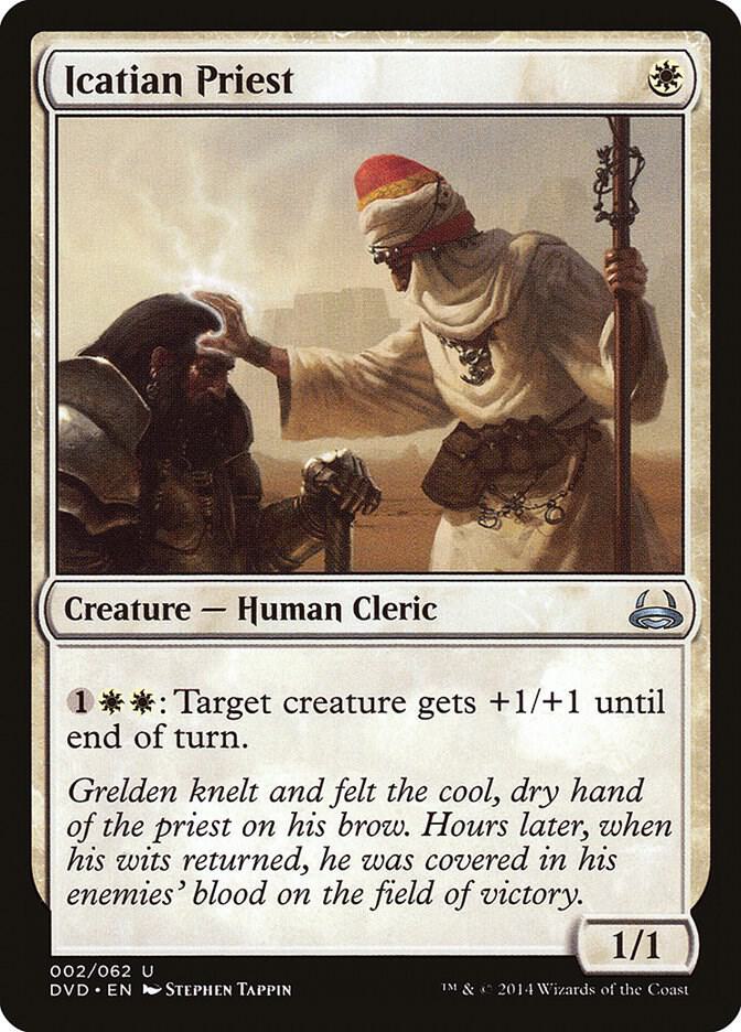 Icatian Priest 2 card from Duel Decks: Anthology