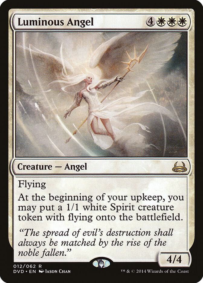 Luminous Angel 12 card from Duel Decks: Anthology
