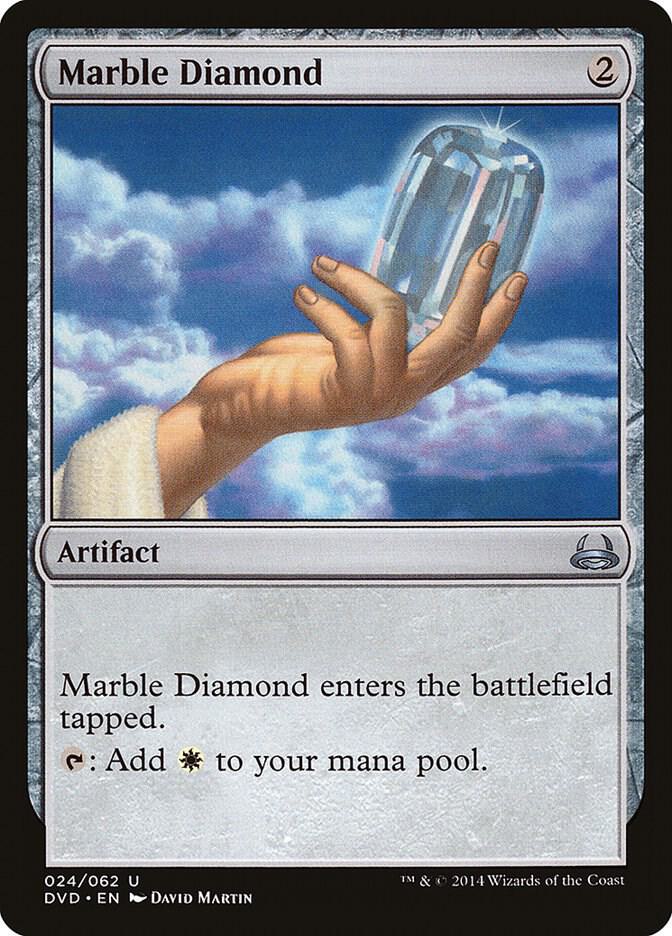 Marble Diamond 24 card from Duel Decks: Anthology