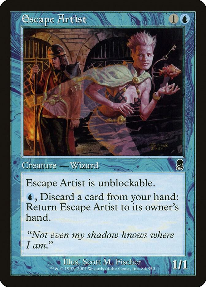 Escape Artist 84 card from Odyssey
