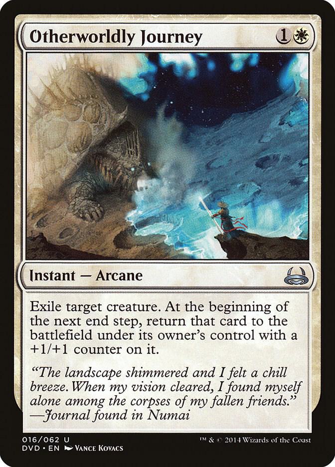 Otherworldly Journey 16 card from Duel Decks: Anthology