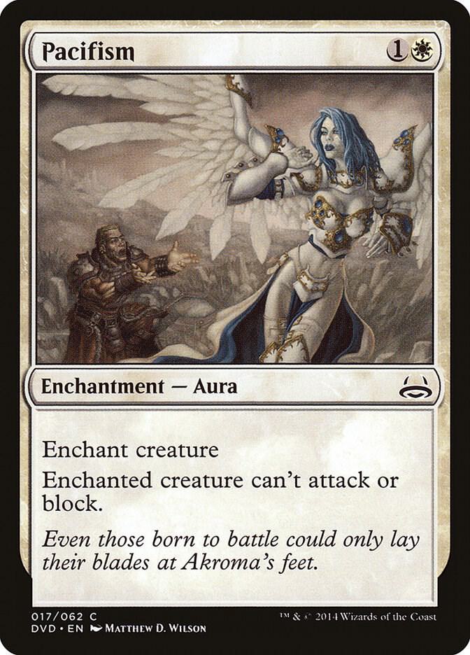 Pacifism 17 card from Duel Decks: Anthology