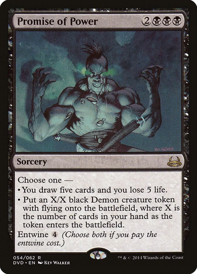 Promise of Power 54 card from Duel Decks: Anthology