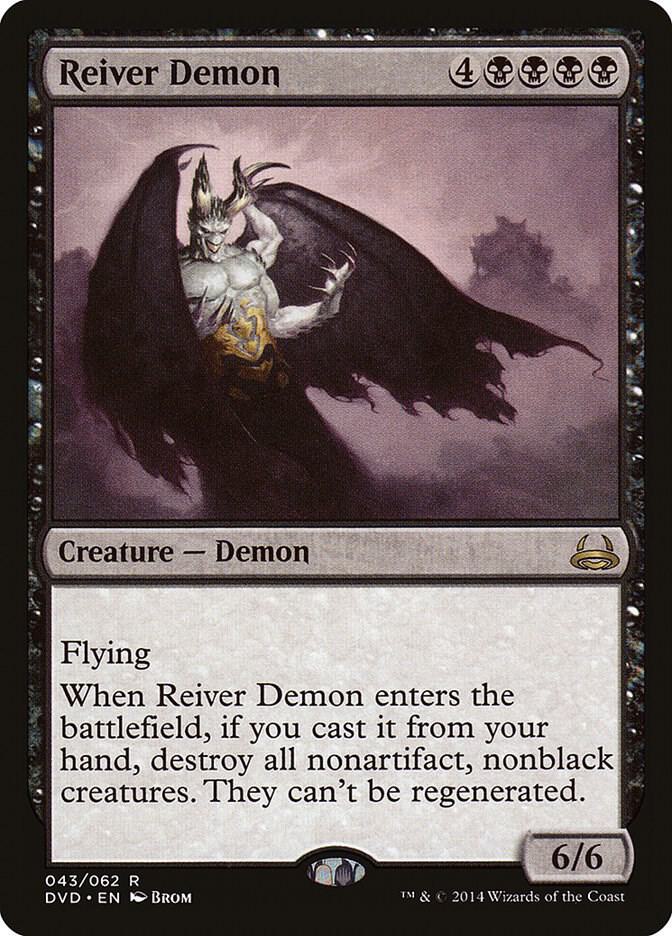 Reiver Demon 43 card from Duel Decks: Anthology