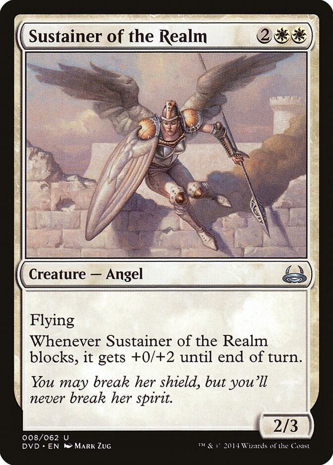 Sustainer of the Realm 8 card from Duel Decks: Anthology