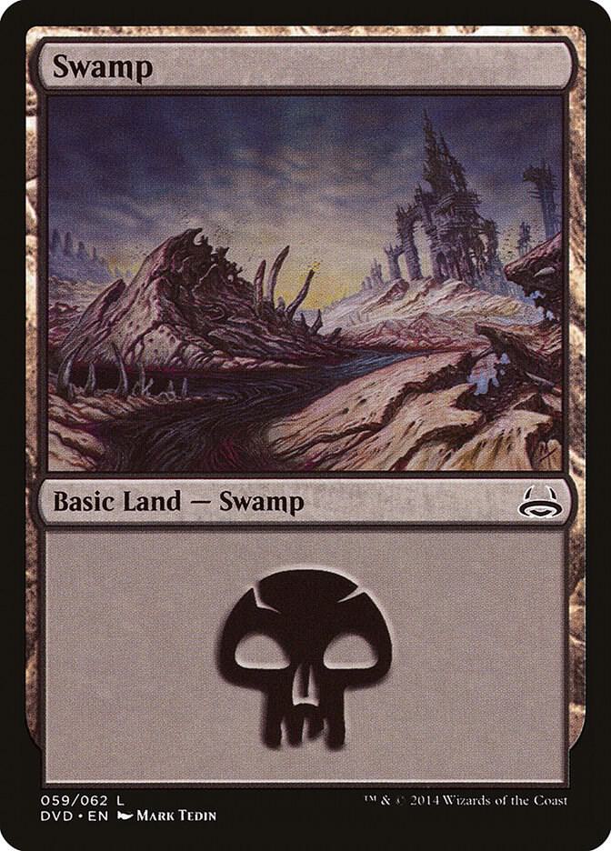 Swamp (DVD) 59 card from Duel Decks: Anthology