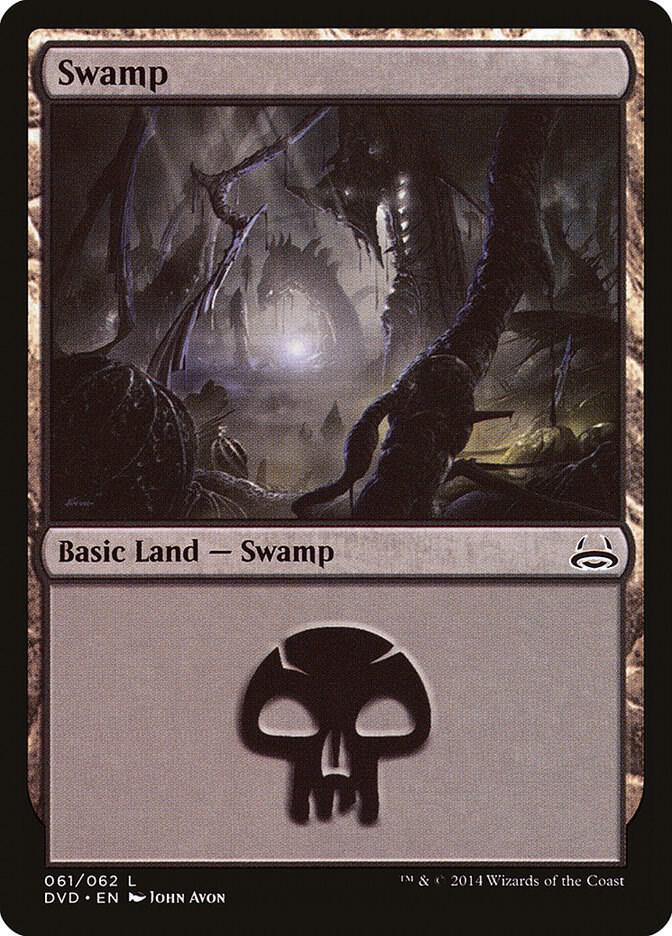 Swamp (DVD) 61 card from Duel Decks: Anthology