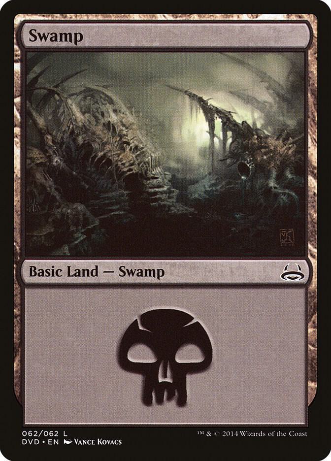 Swamp (DVD) 62 card from Duel Decks: Anthology