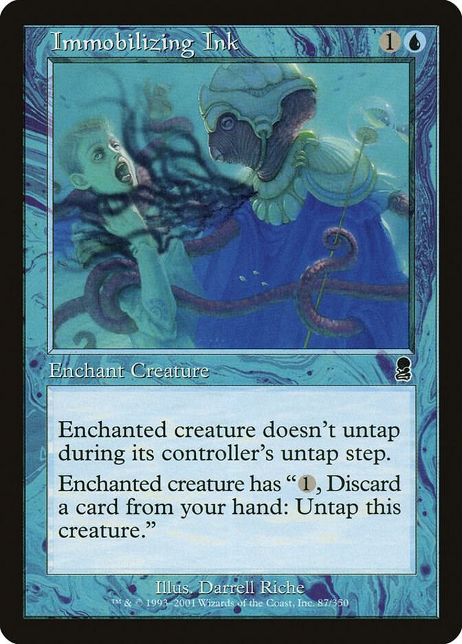 Immobilizing Ink 87 card from Odyssey