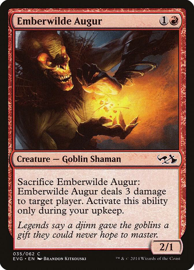 Emberwilde Augur 35 card from Duel Decks: Anthology