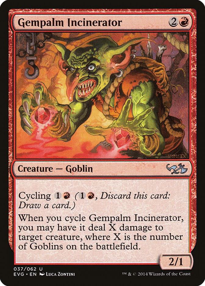 Gempalm Incinerator 37 card from Duel Decks: Anthology