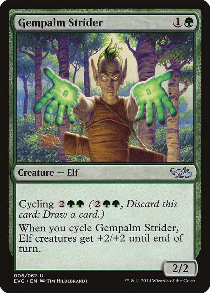 Gempalm Strider 6 card from Duel Decks: Anthology