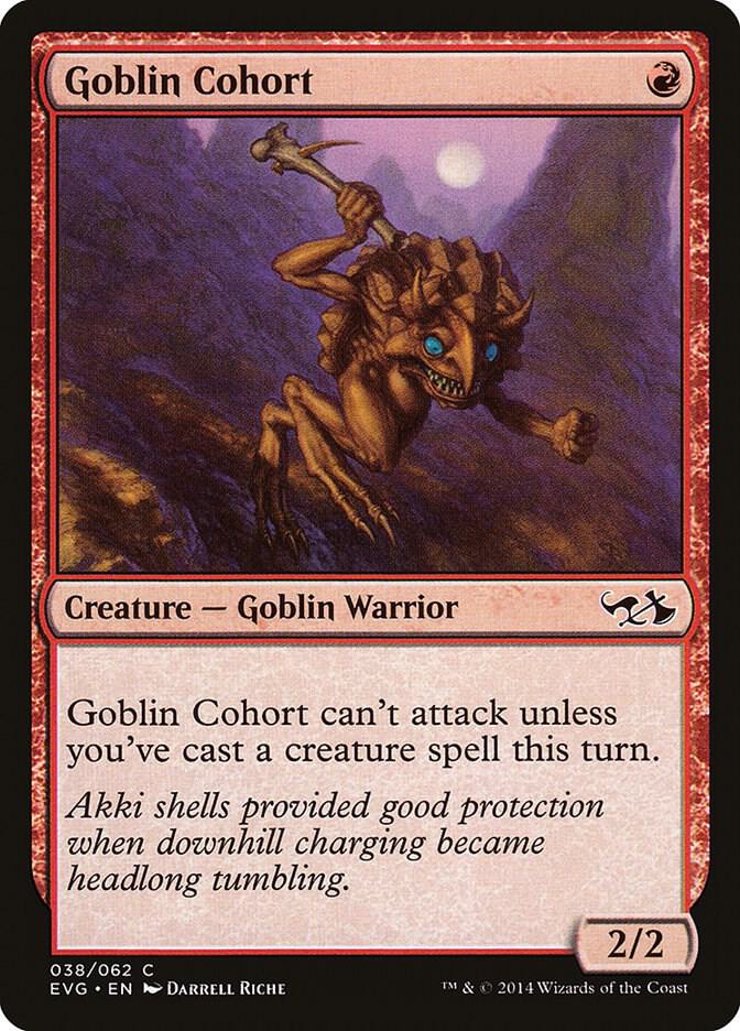Goblin Cohort 38 card from Duel Decks: Anthology