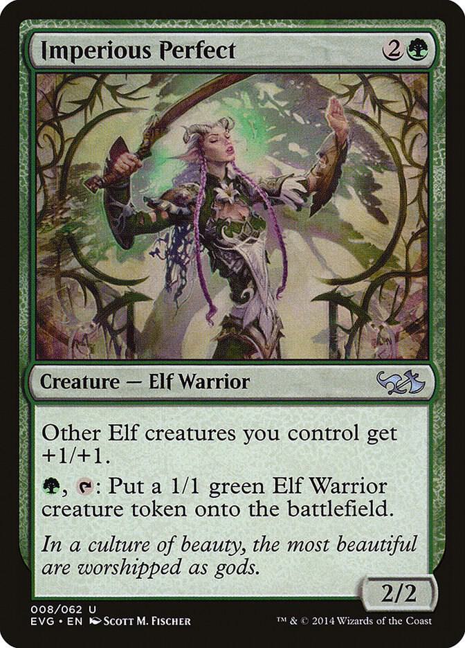 Imperious Perfect 8 card from Duel Decks: Anthology