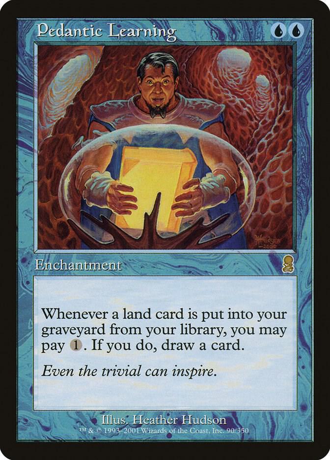 Pedantic Learning 90 card from Odyssey