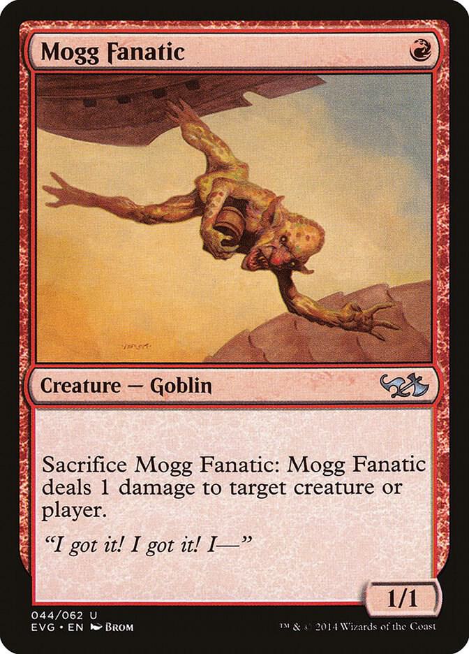Mogg Fanatic 44 card from Duel Decks: Anthology