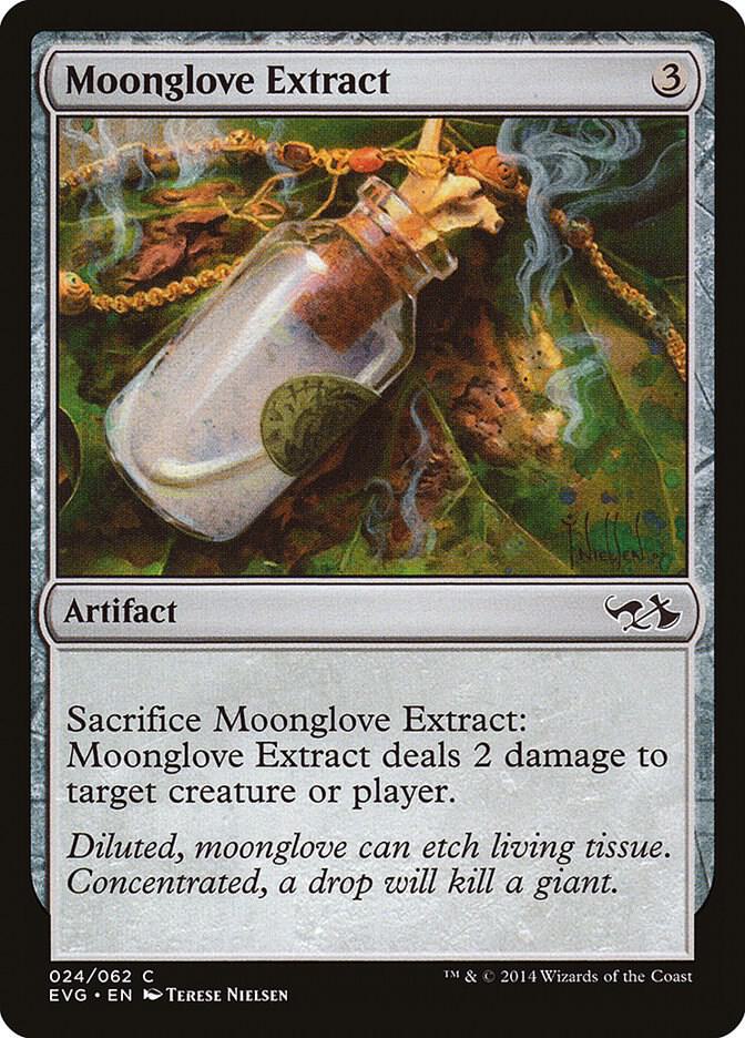 Moonglove Extract 24 card from Duel Decks: Anthology