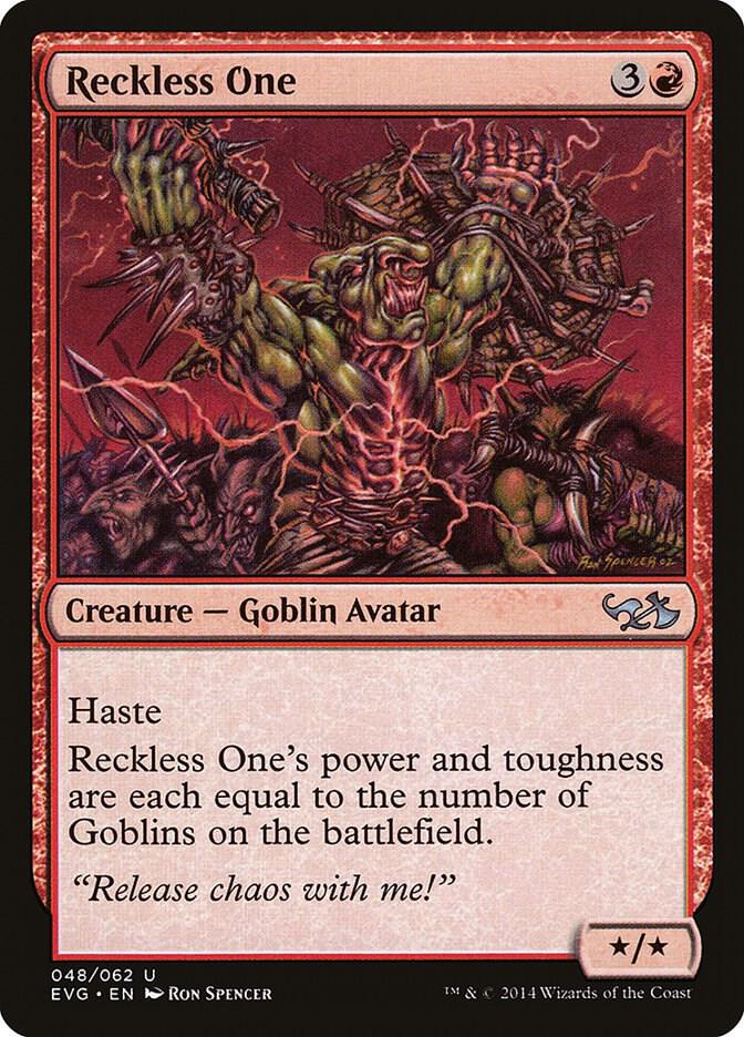Reckless One 48 card from Duel Decks: Anthology