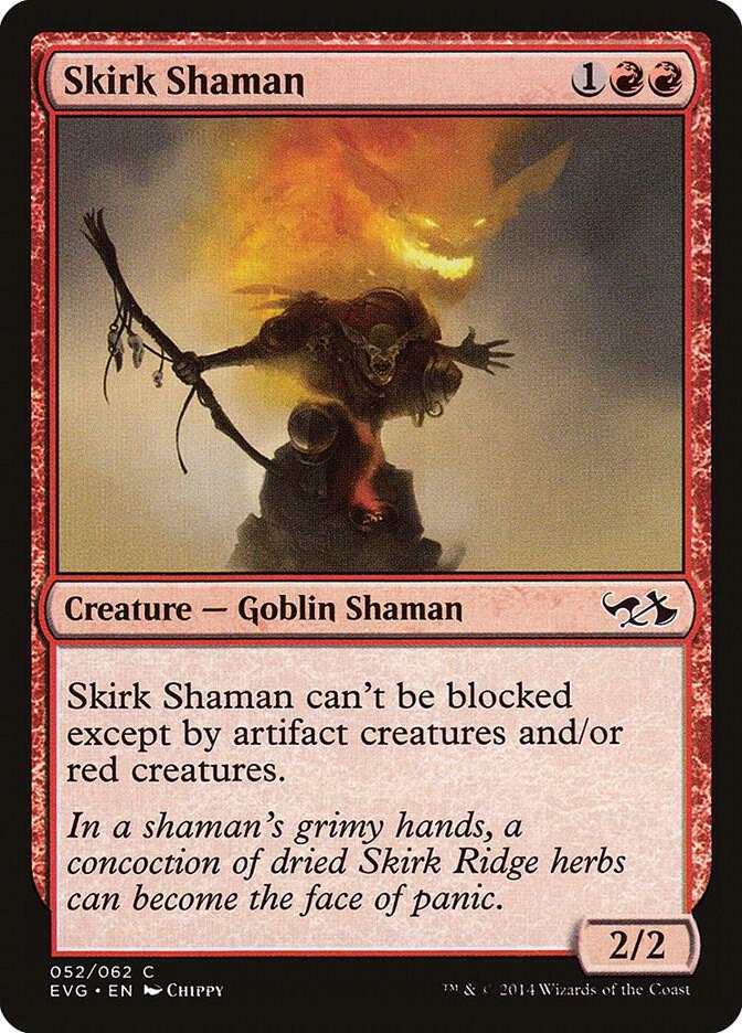 Skirk Shaman 52 card from Duel Decks: Anthology