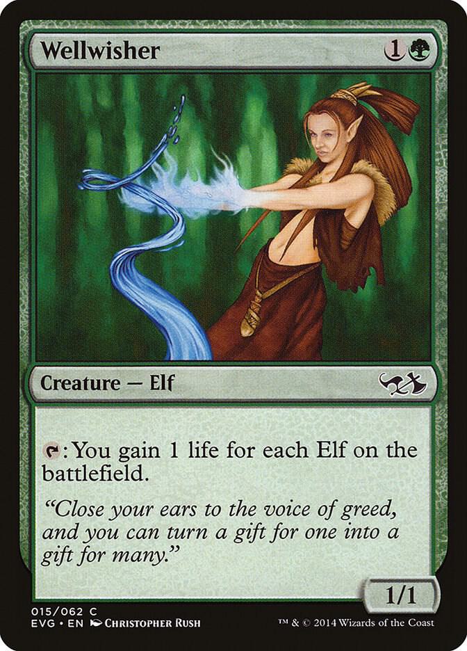 Wellwisher 15 card from Duel Decks: Anthology