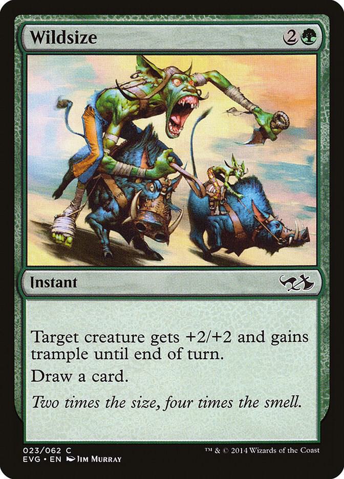 Wildsize 23 card from Duel Decks: Anthology