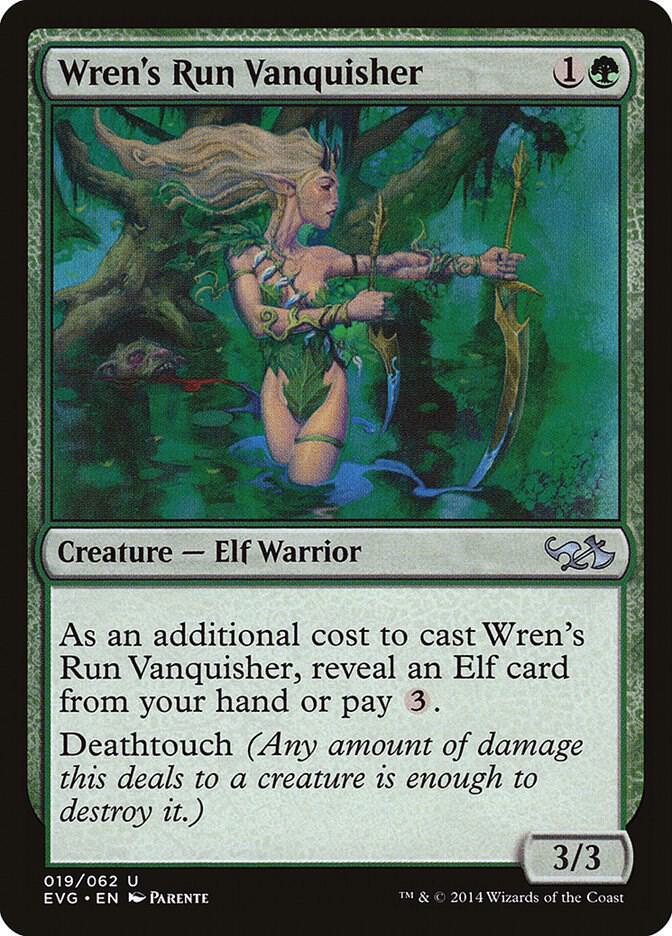 Wren's Run Vanquisher 19 card from Duel Decks: Anthology