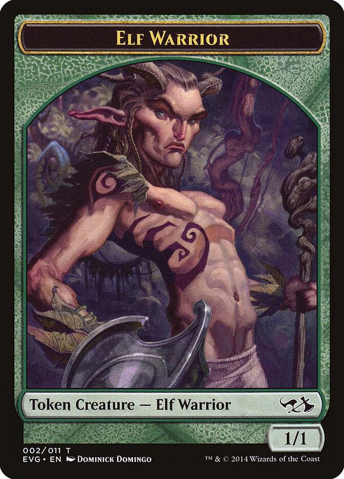 Elf Warrior Token 2 card from Duel Decks: Anthology