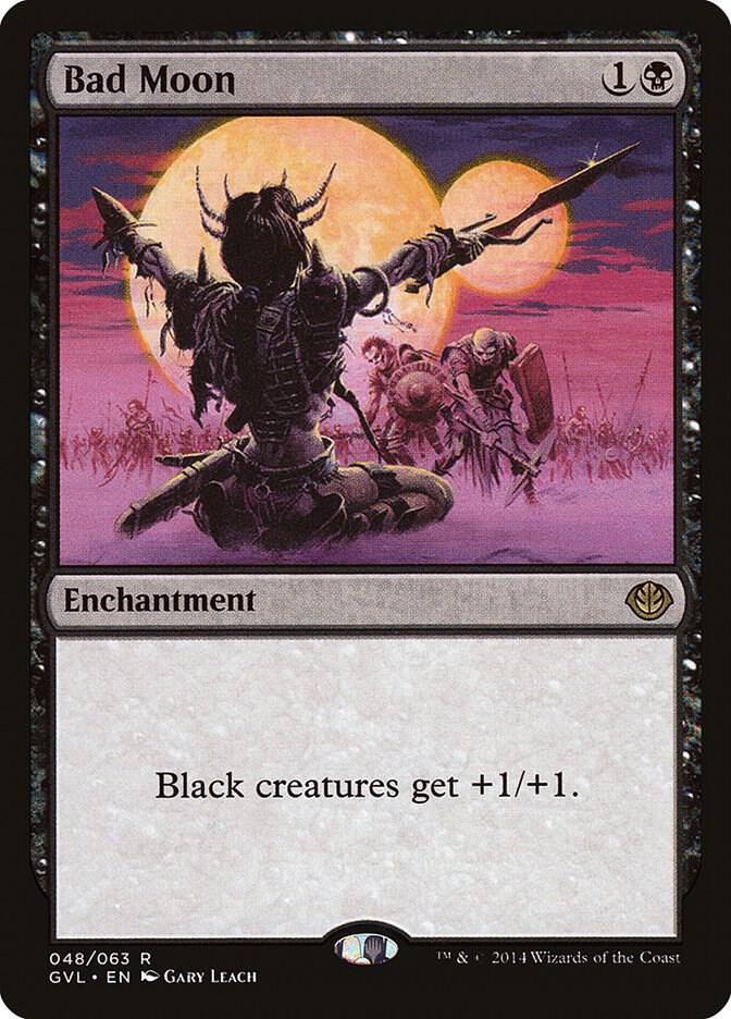 Bad Moon 48 card from Duel Decks: Anthology