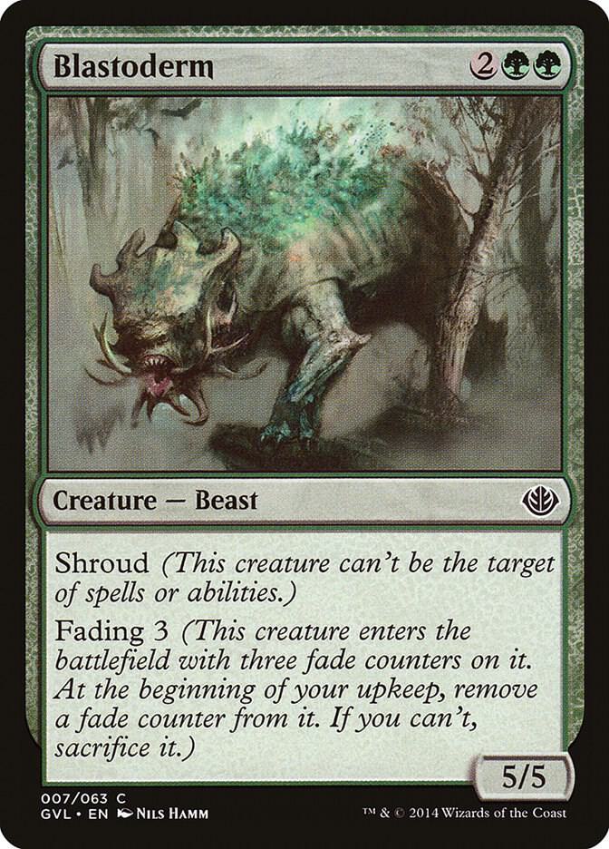 Blastoderm 7 card from Duel Decks: Anthology