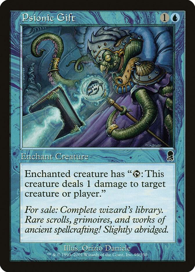 Psionic Gift 95 card from Odyssey