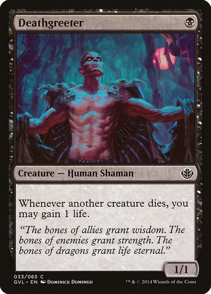 Deathgreeter 33 card from Duel Decks: Anthology