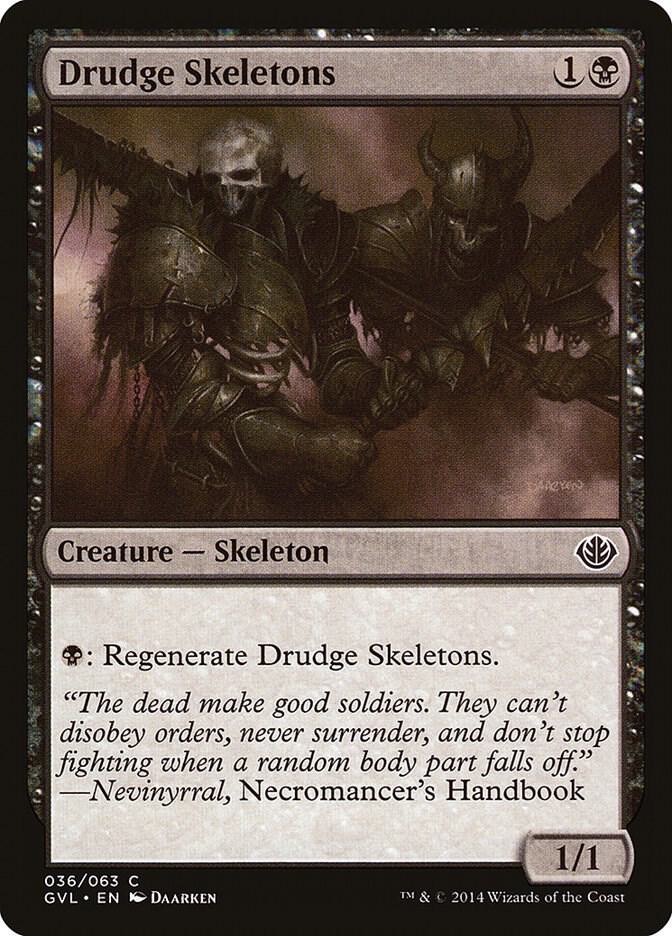 Drudge Skeletons 36 card from Duel Decks: Anthology