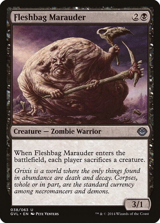 Fleshbag Marauder 38 card from Duel Decks: Anthology