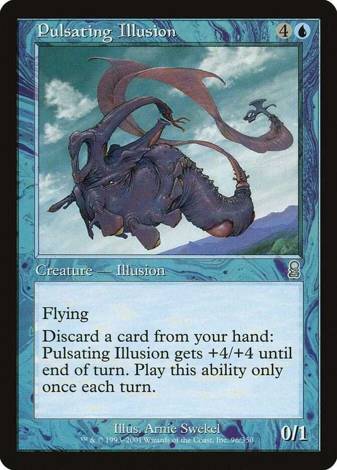Pulsating Illusion 96 card from Odyssey