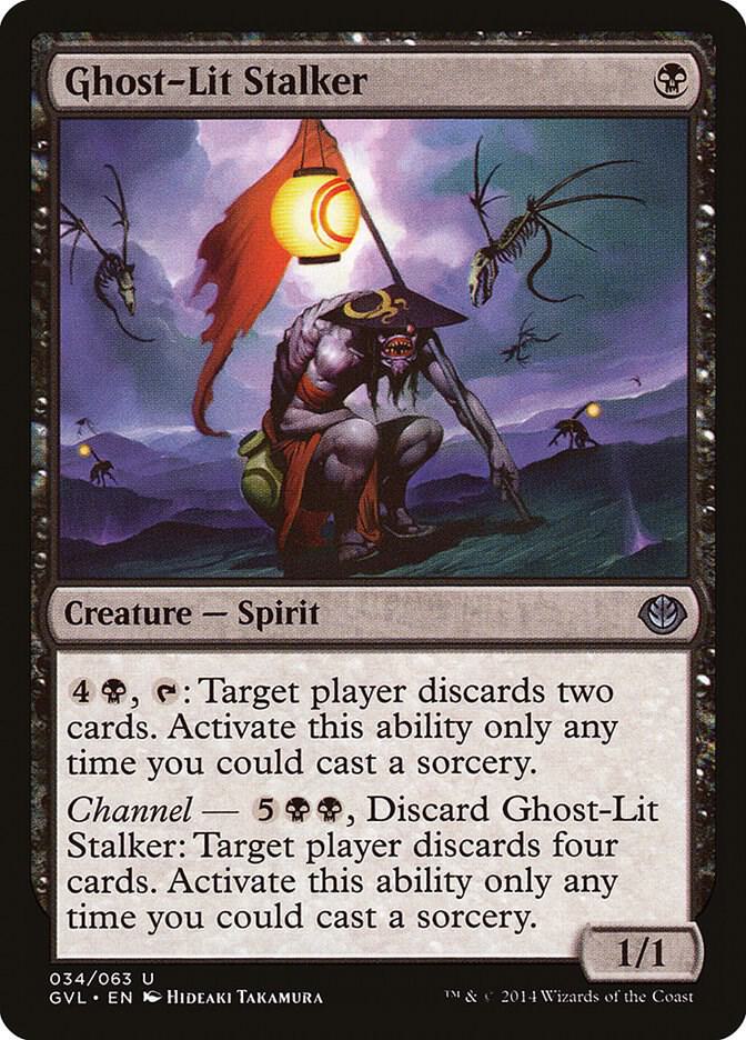 Ghost-Lit Stalker 34 card from Duel Decks: Anthology