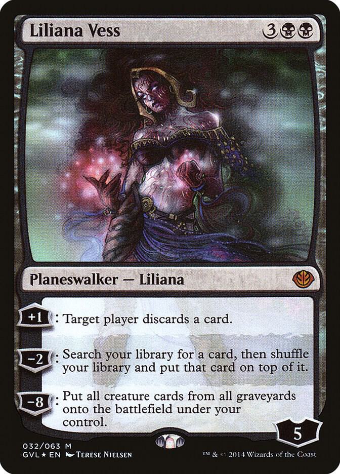 Liliana Vess 32 card from Duel Decks: Anthology