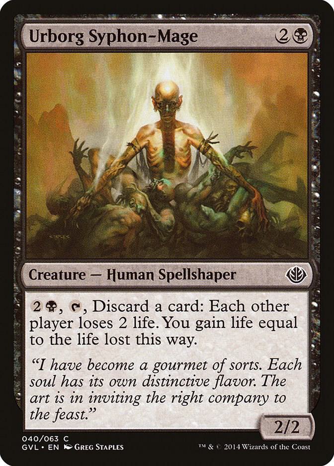 Urborg Syphon-Mage 40 card from Duel Decks: Anthology