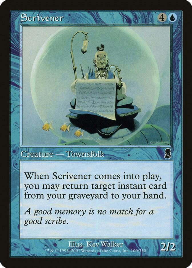 Scrivener 100 card from Odyssey