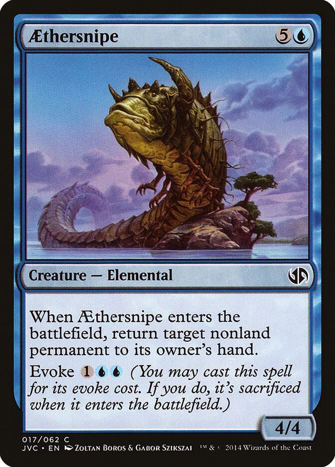 AEthersnipe 17 card from Duel Decks: Anthology