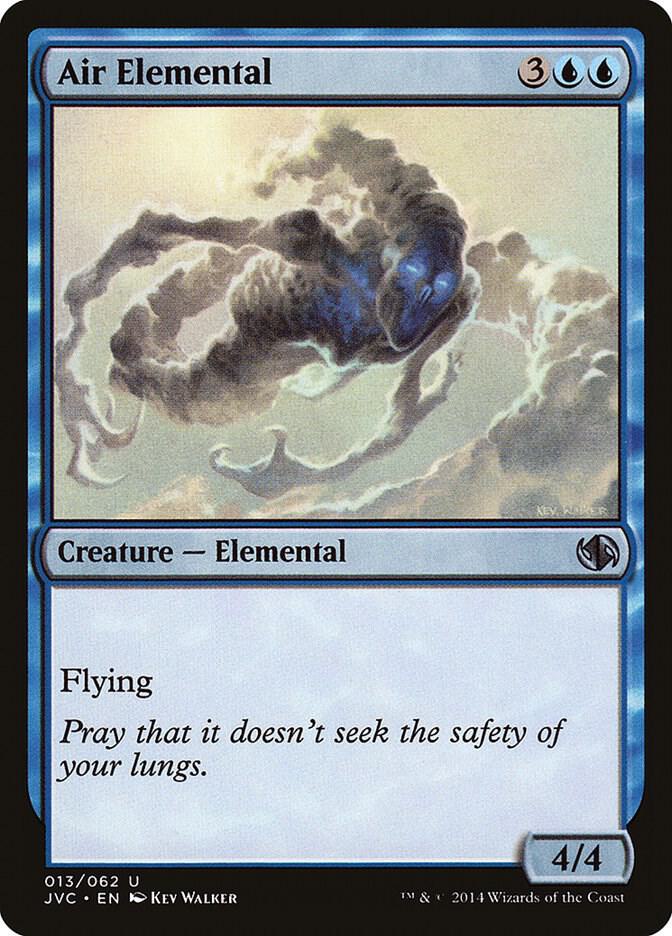 Air Elemental 13 card from Duel Decks: Anthology