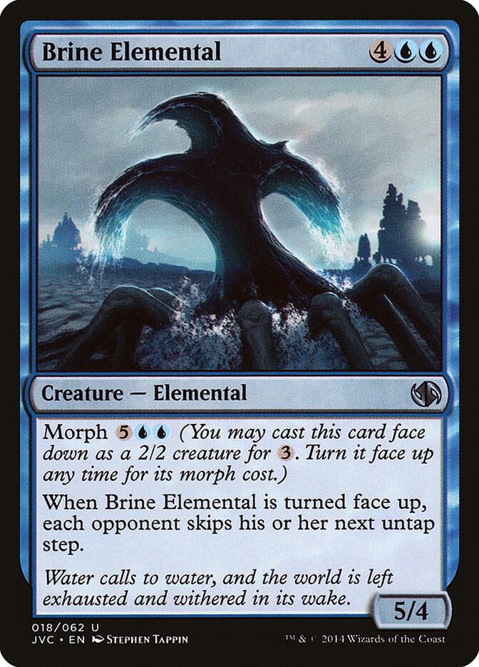 Brine Elemental 18 card from Duel Decks: Anthology