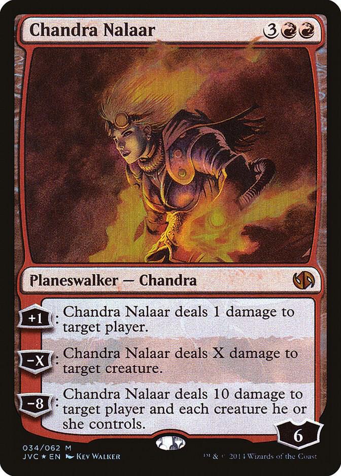 Chandra Nalaar 34 card from Duel Decks: Anthology