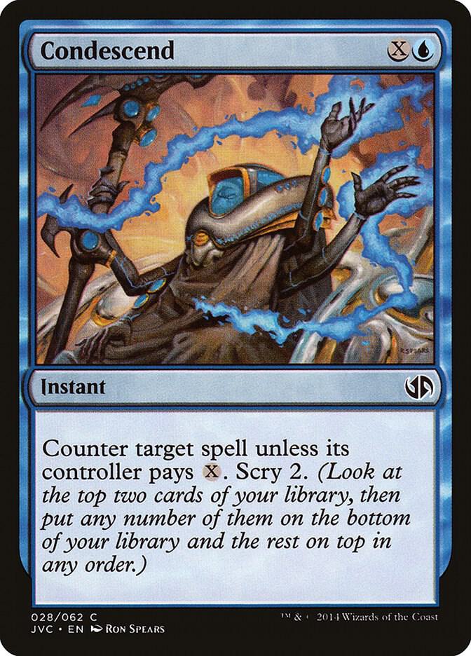 Condescend 28 card from Duel Decks: Anthology