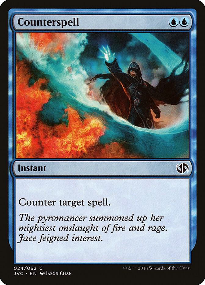 Counterspell 24 card from Duel Decks: Anthology