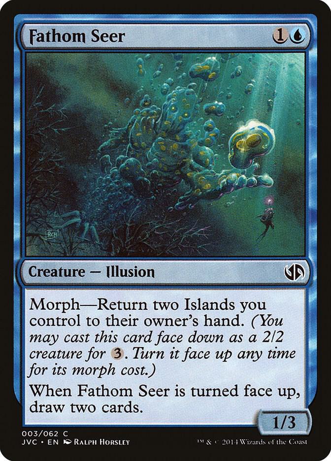 Fathom Seer 3 card from Duel Decks: Anthology
