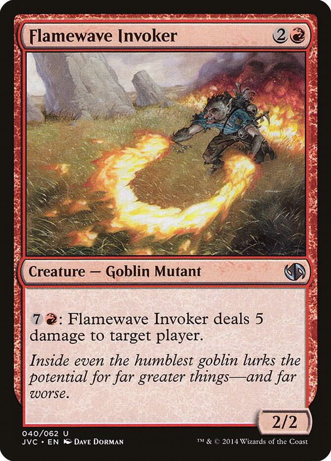 Flamewave Invoker (JVC) 40 card from Duel Decks: Anthology
